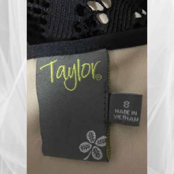 Black and cream cocktail dress - Picture 3 of 3